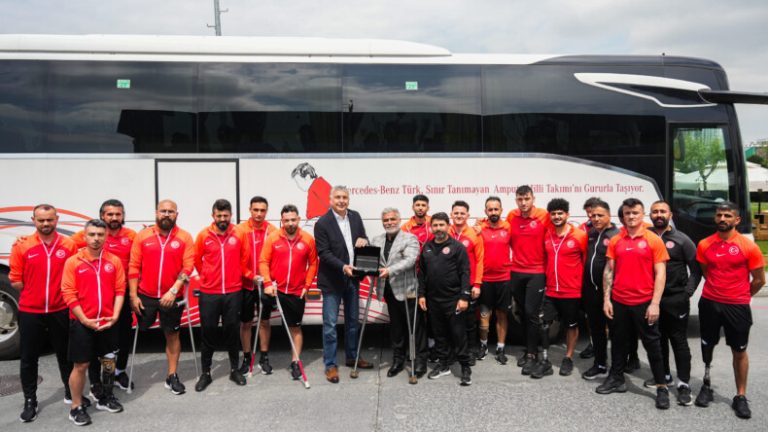 Mercedes-Benz Türk, Ampute Futbol Milli Takımı’nı Ağırladı