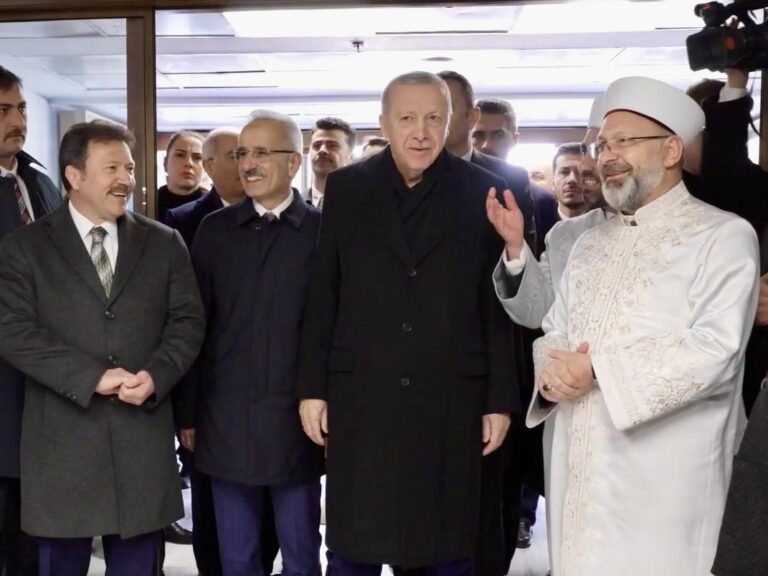 YİĞİNER, CUMHURBAŞKANI ERDOĞAN İLE GÖRÜŞTÜ