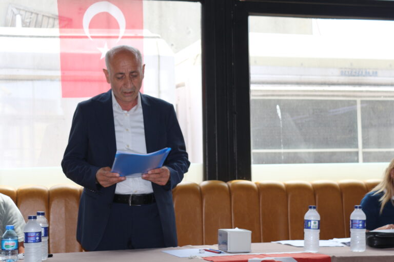 S.S. 305 Nolu İstanbul Ambarlı Kooperatifi Başkanı ERDAL DİNDAR Güven Tazeledi